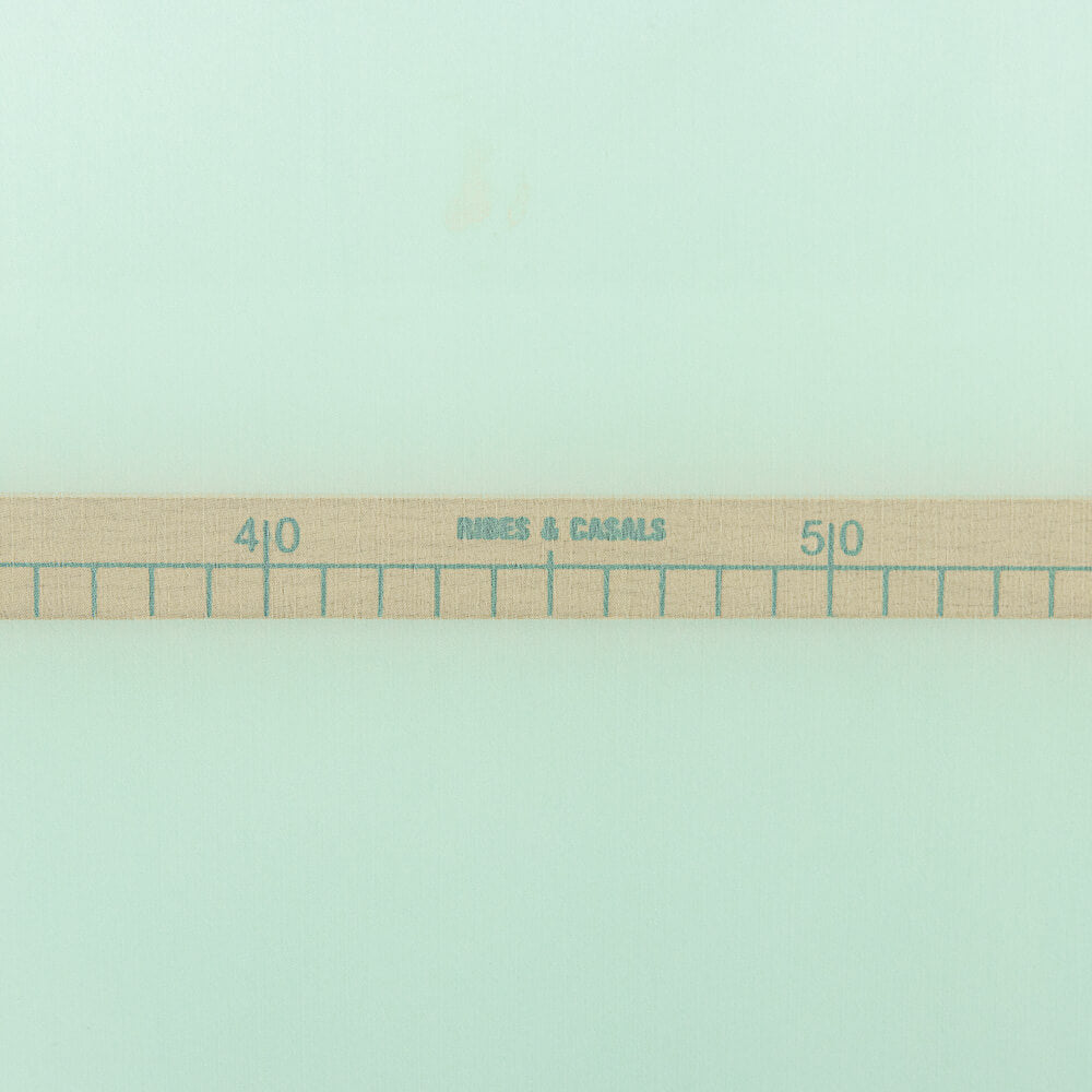 Tela Gasa Tornasol Verde Agua Claro - Ribes y Casals