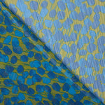 Bambula Poliéster Flores Azul - Ribes y Casals