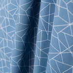 Popelín Pictograma Azul Denim - Ribes y Casals