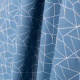 Popelín Pictograma Azul Denim - Ribes y Casals