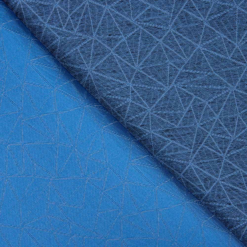 Retal Jacquard Poliéster Azul 200x140 cm - Ribes y Casals