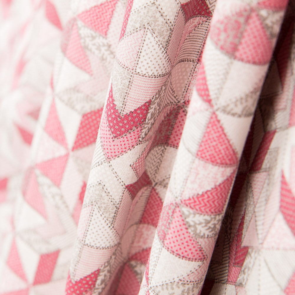 Algodón Patchwork Star Rojo - Ribes y Casals