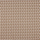 Popelín Algodón Geométrico Marrón - Ribes y Casals