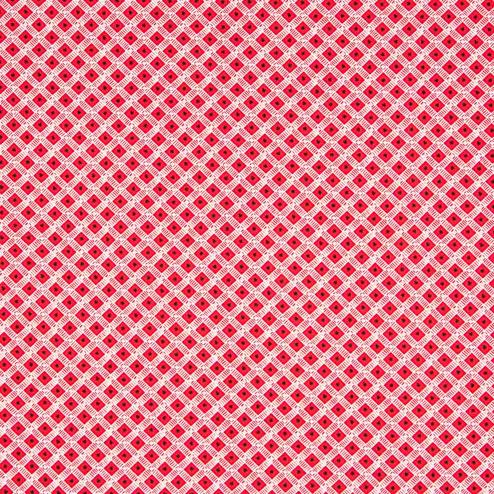 Patch Americano Geométrico Rojo - Ribes y Casals