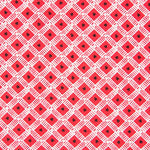 Patch Americano Geométrico Rojo - Ribes y Casals