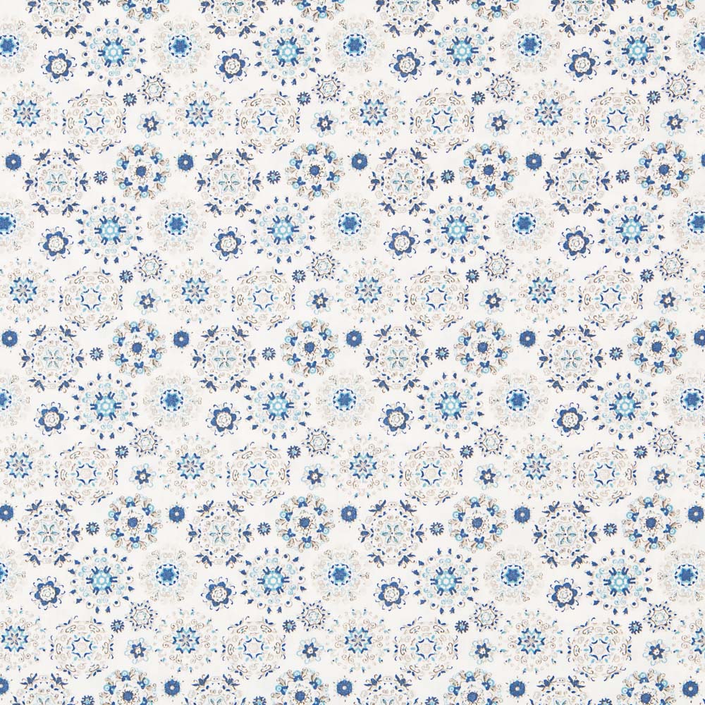 Algodón Flor Sueño Azul - Ribes y Casals