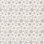 Algodón Flor Sueño Gris - Ribes y Casals