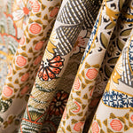 Popelín Viscosa Patch Beige - Ribes y Casals