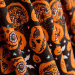 Retal Popelín Halloween Calabazas Oeko-Tex® 180x140 cm - Ribes y Casals