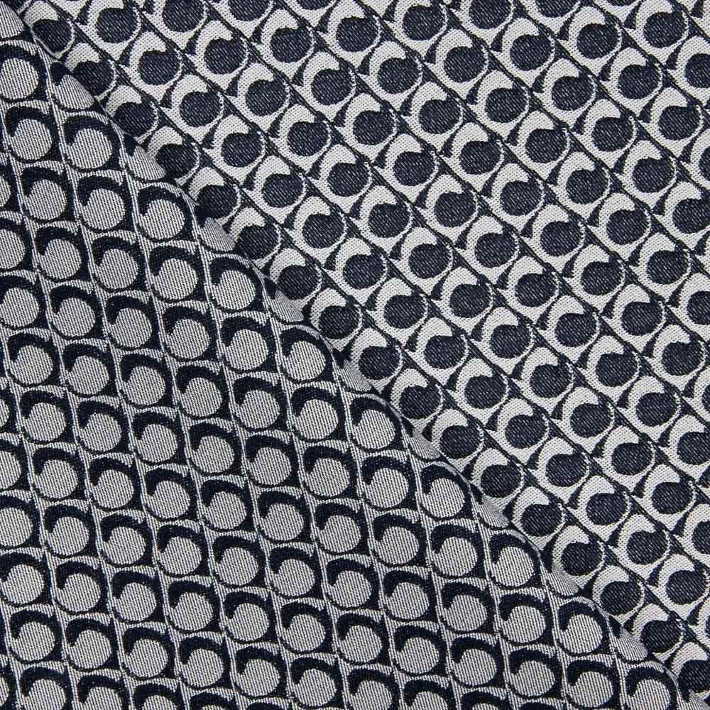 Jacquard Elástico Icon Marino - Ribes y Casals