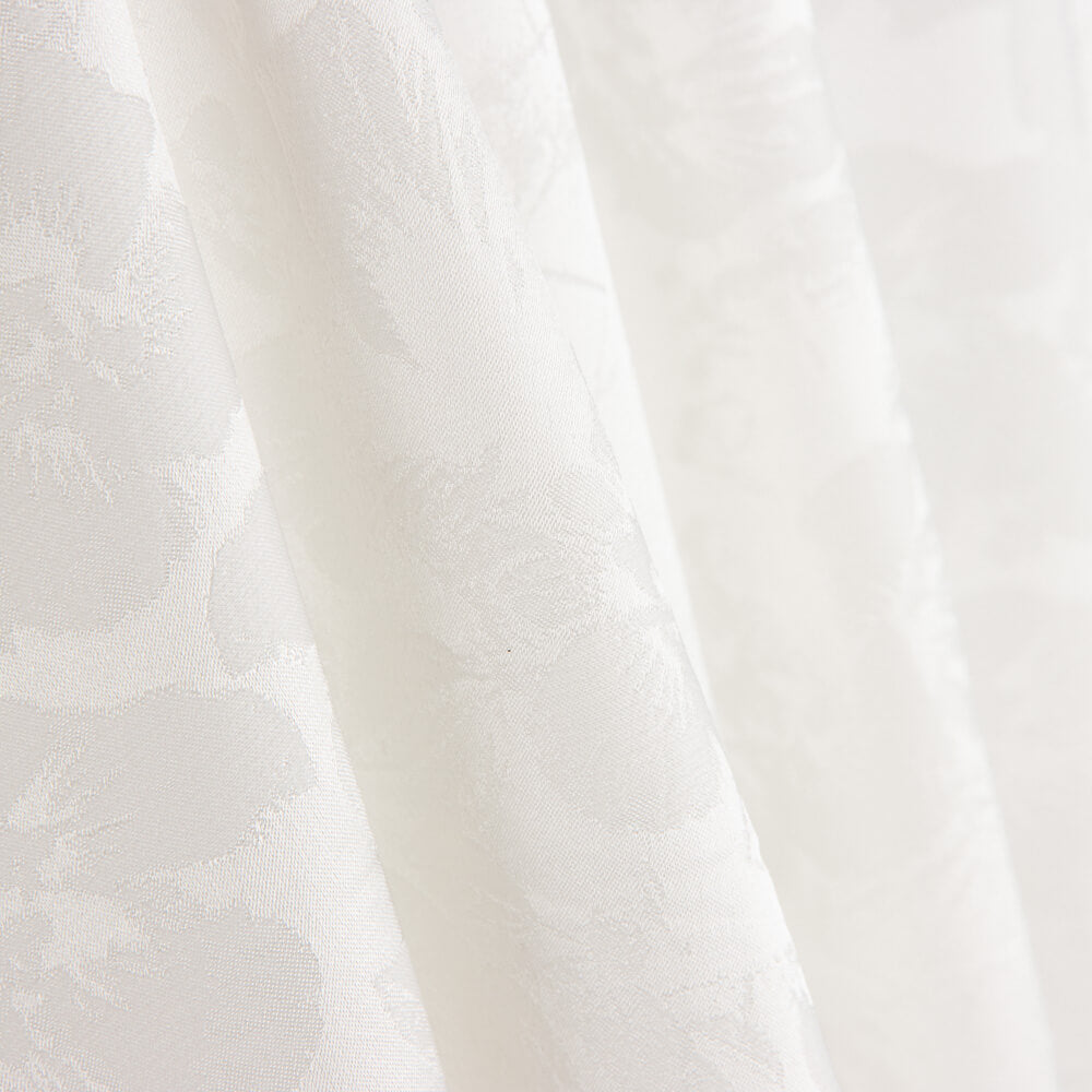 Brocado Flor Blanco Natural - Ribes y Casals