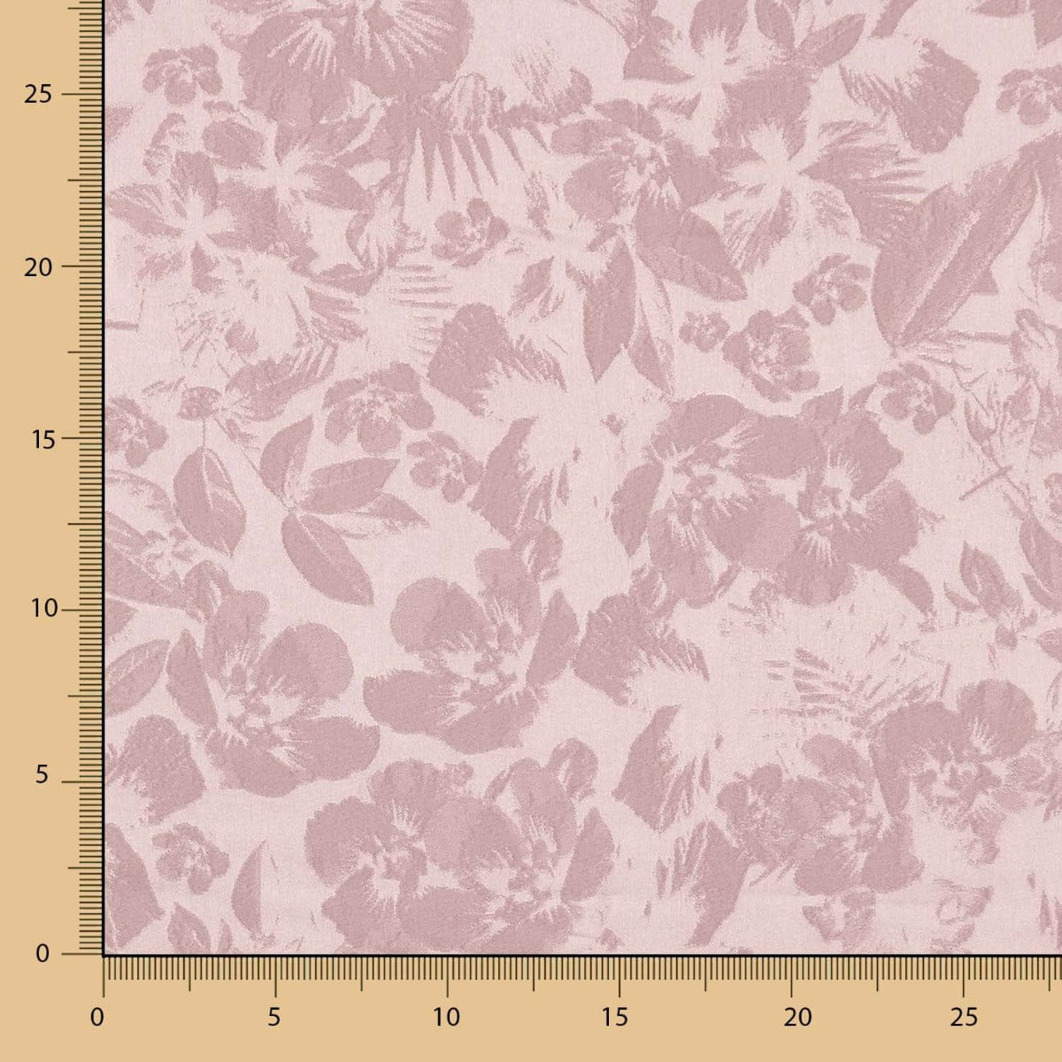 Brocado Flor Rosa Palo - Ribes y Casals