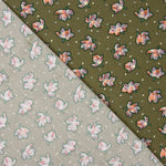 Viscosa Floral Caqui - Ribes y Casals