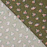 Viscosa Floral Caqui - Ribes y Casals