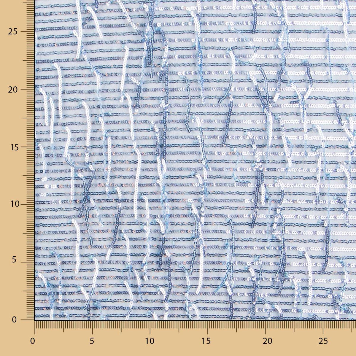 Tela Lentejuela Fleco Azul - Ribes y Casals