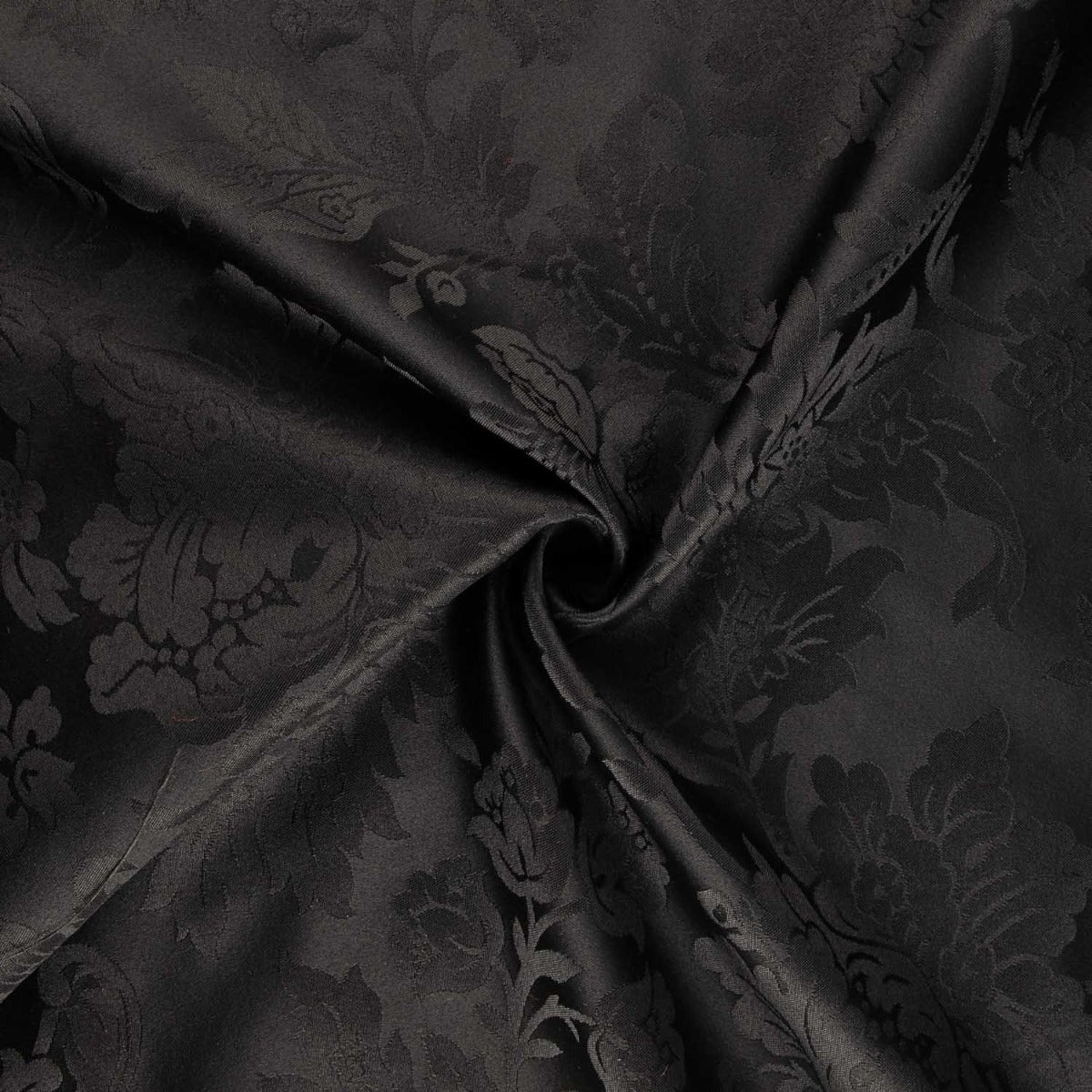 Tela Loneta Jacquard Negro - Ribes y Casals