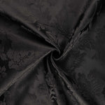Tela Loneta Jacquard Negro - Ribes y Casals