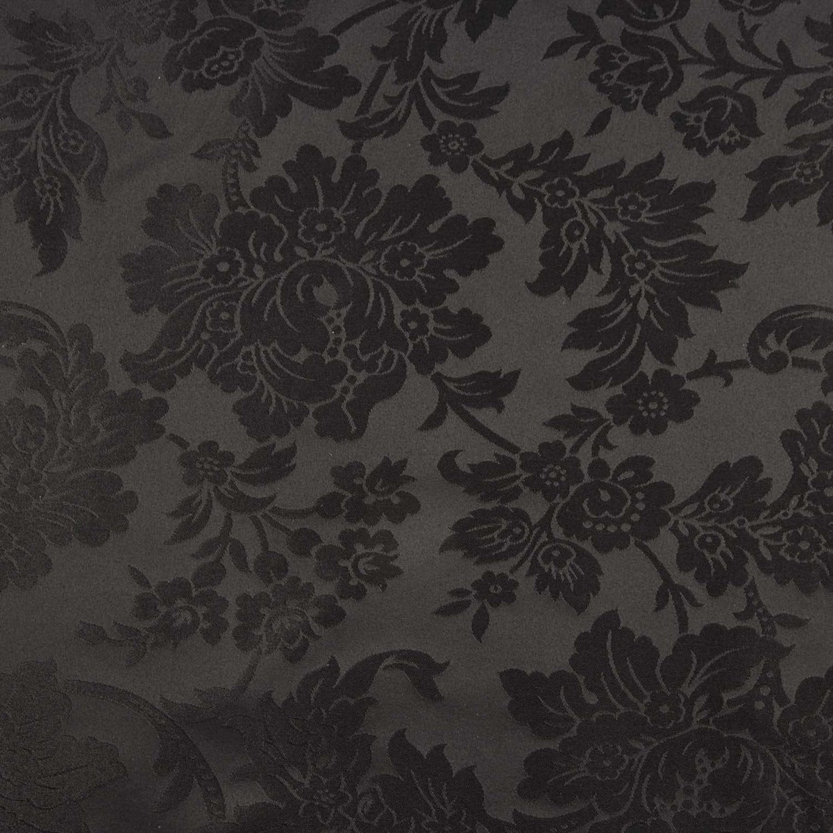 Tela Loneta Jacquard Negro - Ribes y Casals