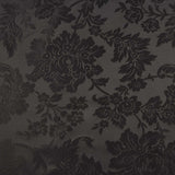 Tela Loneta Jacquard Negro - Ribes y Casals