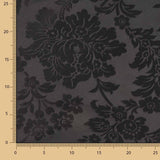 Tela Loneta Jacquard Negro - Ribes y Casals