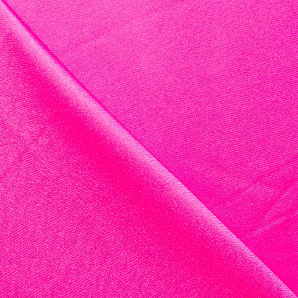 Tela Lycra Brillante Rosa Fluor - Ribes y Casals