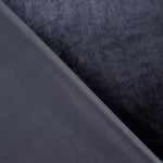 Tela Lycra Terciopelo Gris Oscuro - Ribes y Casals