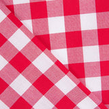 Tela Mantelería Cuadros Rojo 28mm - Ribes y Casals