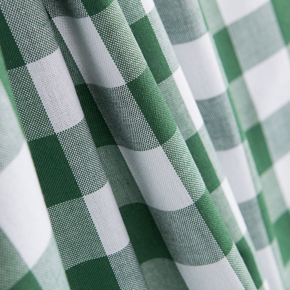 Tela Mantelería Cuadro Verde 28mm - Ribes y Casals