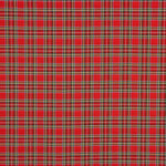 Tela Mantel Navidad Tartán Mini Rojo - Ribes y Casals