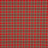 Tela Mantel Tartán Mini Rojo Lurex - Ribes y Casals