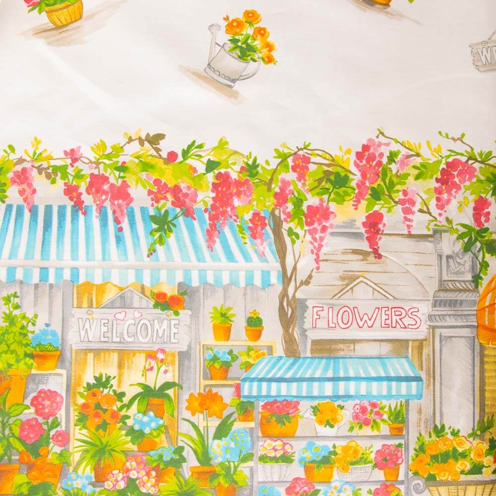 Tela Mantelería Algodón Welcome - Ribes y Casals