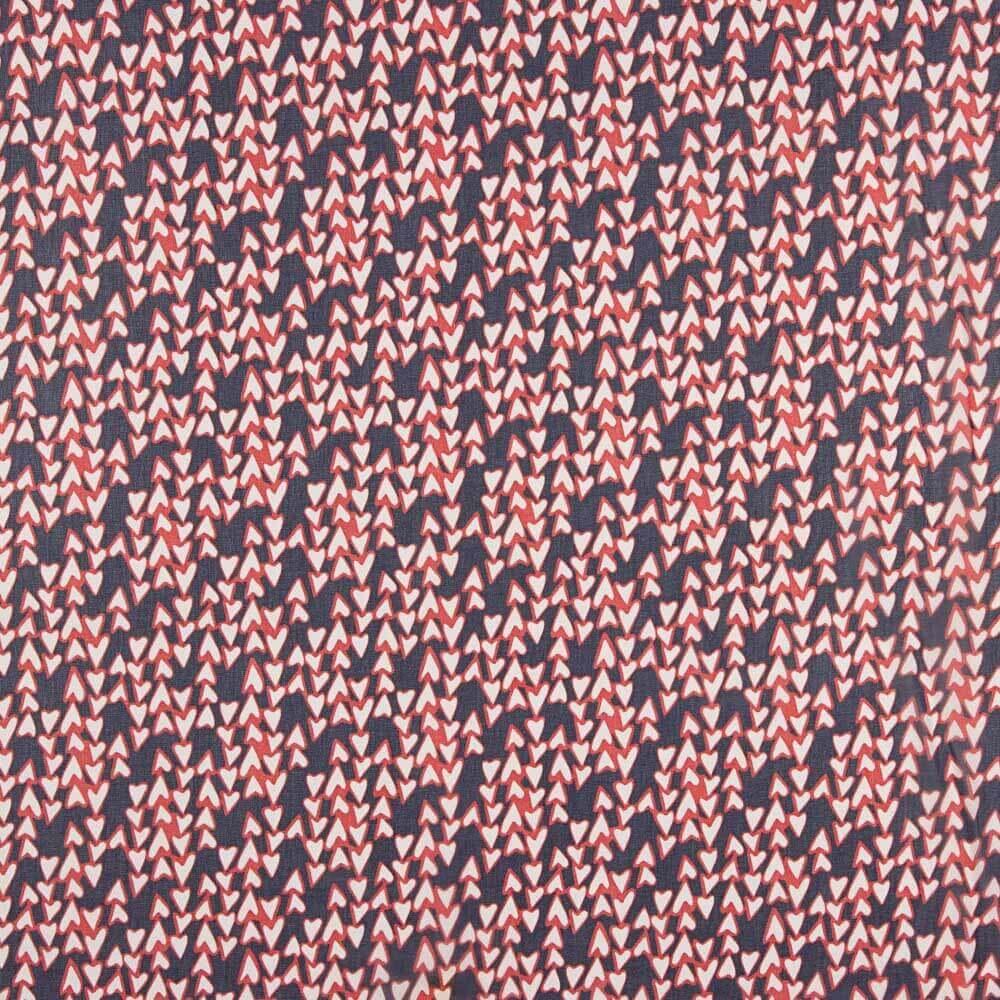 Gasa Poliéster Corazones - Ribes y Casals