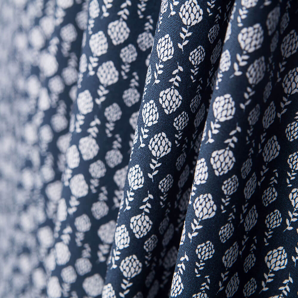 Popelín Alcachofa Marino - Ribes y Casals