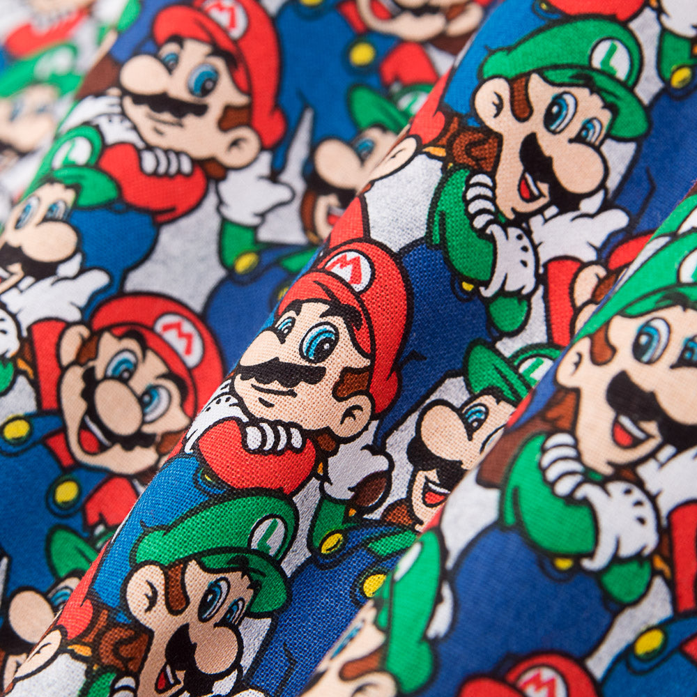 Popelín Super Mario y Luigi - Ribes y Casals