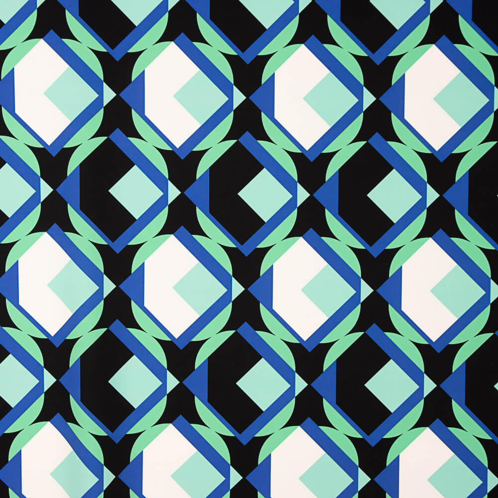 Bielástico Geométrico Morado - Ribes y Casals