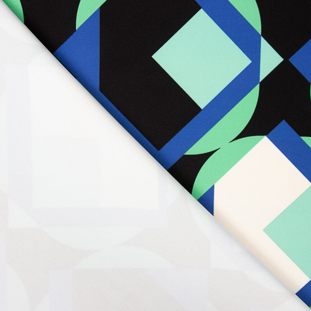 Bielástico Geométrico Morado - Ribes y Casals