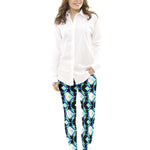 Bielástico Geométrico Morado - Ribes y Casals