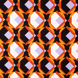 Bielástico Geométrico Naranja - Ribes y Casals