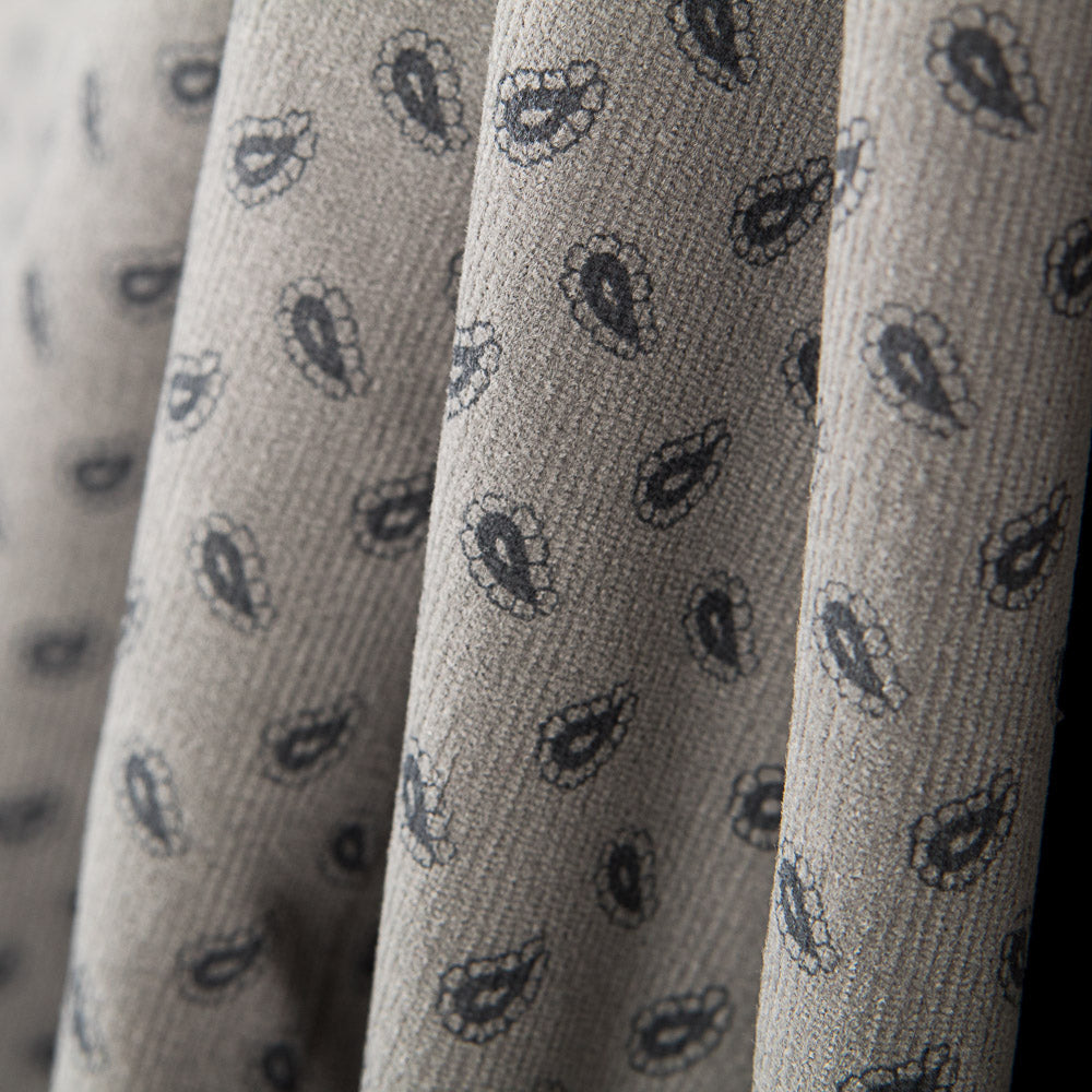 Tela Micropana Cachemire Gris - Ribes y Casals