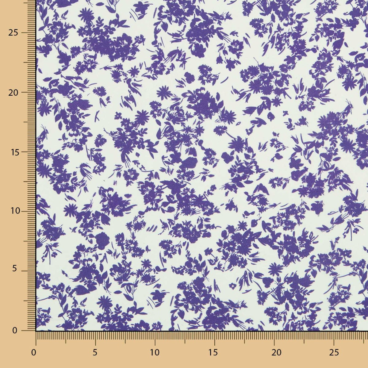 Tela Satén Fino Kimono Agua - Ribes y Casals