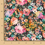 Retal Viscosa Flor Cretona Colores 85x145 cm - Ribes y Casals