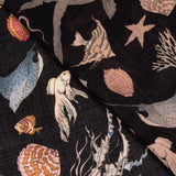 Tela Rústico Poliéster Sirena Marinas - Ribes y Casals