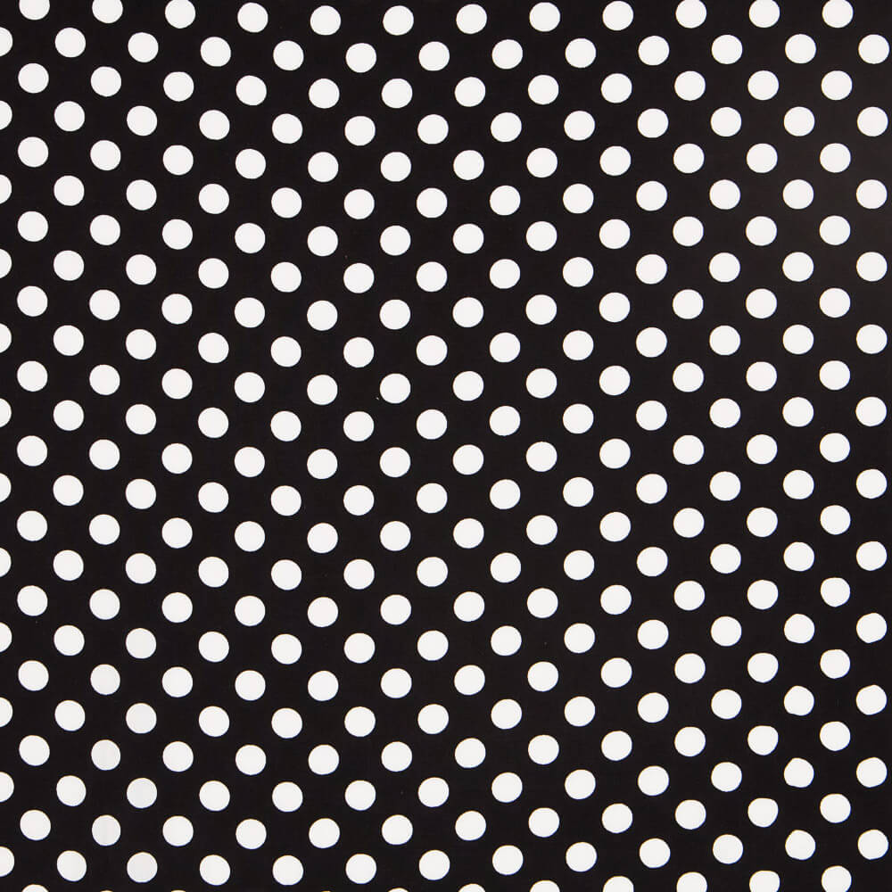 Viscosa Lunares Blancos - Ribes y Casals