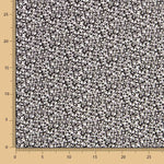 Viscosa Floral Pétalos Negra - Ribes y Casals