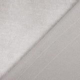 Retal Tela Pelo Corto Gris Claro - Varias medidas x ancho de 150 cm - Ribes y Casals