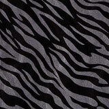 Tela Pelo Negro Lacado Cebra - Ribes y Casals