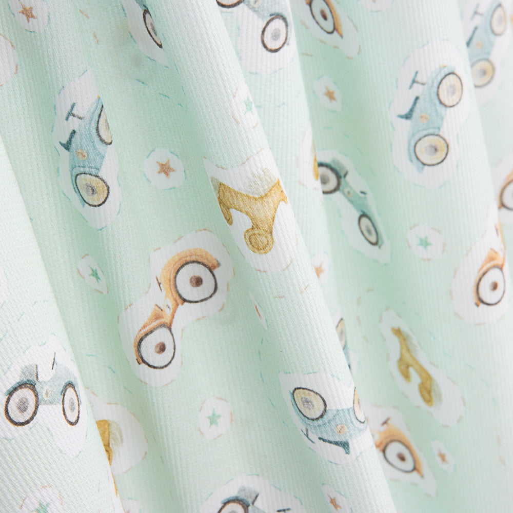 Piqué Juguetes Vintage Verde - Ribes y Casals