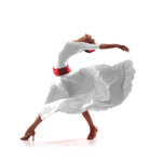 Tela Gabardina Elástica Liso Blanca - Ribes y Casals