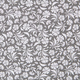 Algodón Flor Real Gris - Ribes y Casals