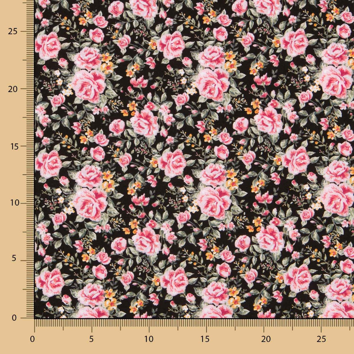 Algodón Cretona Negro - Ribes y Casals